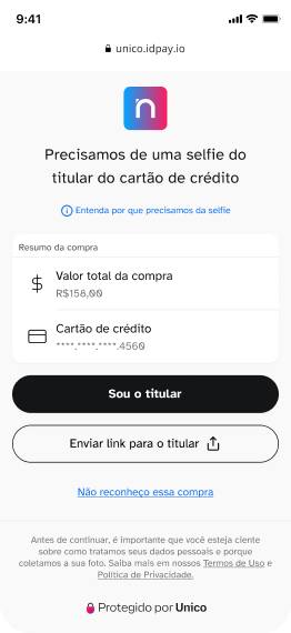 figura de um celular com informações
